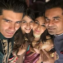 Ekta Kapoor Diwali 2020 Bash PICS: Hina Khan, Sanaya Irani, Mouni Roy & Other Celebs Sizzle In Ethic Outfits