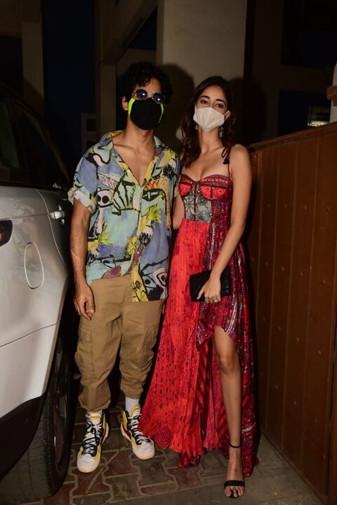 PICS: Deepika Padukone, Ananya Panday & Ishaan Khatter Attend Siddhant