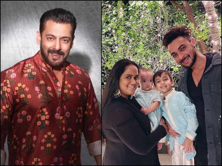 Diwali 2020: Salman Khan Brother-In-Law Aayush Sharma Shares Adorable Family PIC To Wish Fans Arpita Khan Sharma Diwali 2020: Salman Khan Extends Warm Wishes To Fans; Aayush Sharma Shares Adorable Family PIC From Celebrations