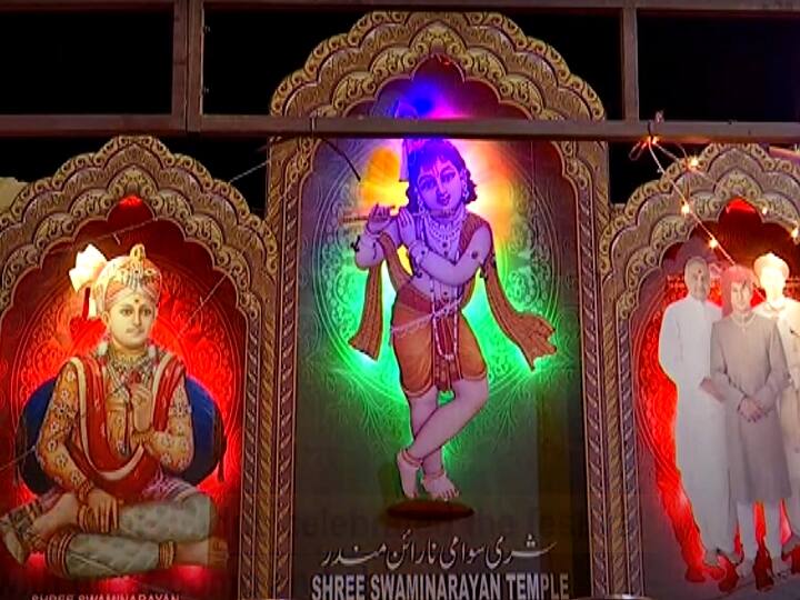 Karachi: Visual of Shree Swaminarayan Temple on November 14, 2020. (Photo: ANI)