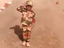 To Honour 5-Year-Old Kid For Saluting Jawans, ITBP Shares Month Old Video Terming It “Happy And Inspiring”