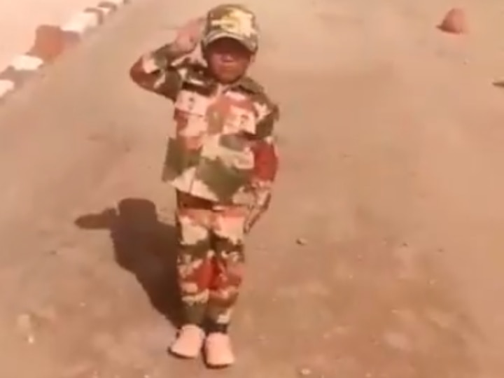 To Honour 5-Year Old Kid For Saluting Jawans, ITBP Shares Month Old Video Terming “Happy And Inspiring” To Honour 5-Year-Old Kid For Saluting Jawans, ITBP Shares Month Old Video Terming It “Happy And Inspiring”