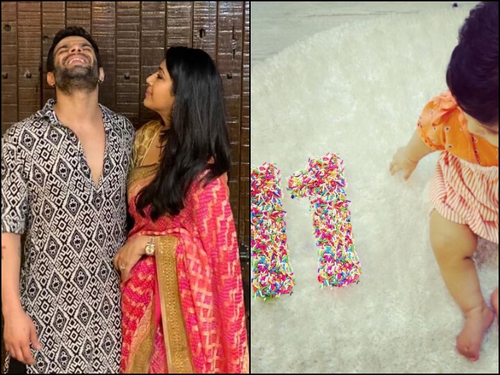 Yeh Hai Mohabbatein Actor Karan Patel & Wife Ankita Bhargava Celebrated First Diwali With Daughter Mehr, Share PICS As She Turns 11-Month Old Karan Patel & Wife Celebrate FIRST Diwali With Daughter, Share PICS As She Turns 11-Month Old