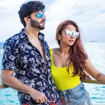 IN PICS: Kundali Bhagya Actor Dheeraj Dhoopar & Wife Vinny Arora Get Romantic On Wedding Anniversary In Maldives!