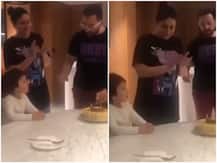 Viral Video! Taimur Ali Khan Singing Happy Birthday Song With Mommy Kareena And Daddy Saif Ali Khan!
