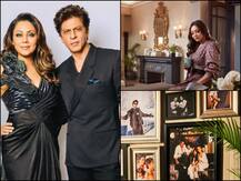 INSIDE PICS: Shah Rukh Khan's LAVISH House In Delhi Is Filled With Candid Photos Of His Three Kids