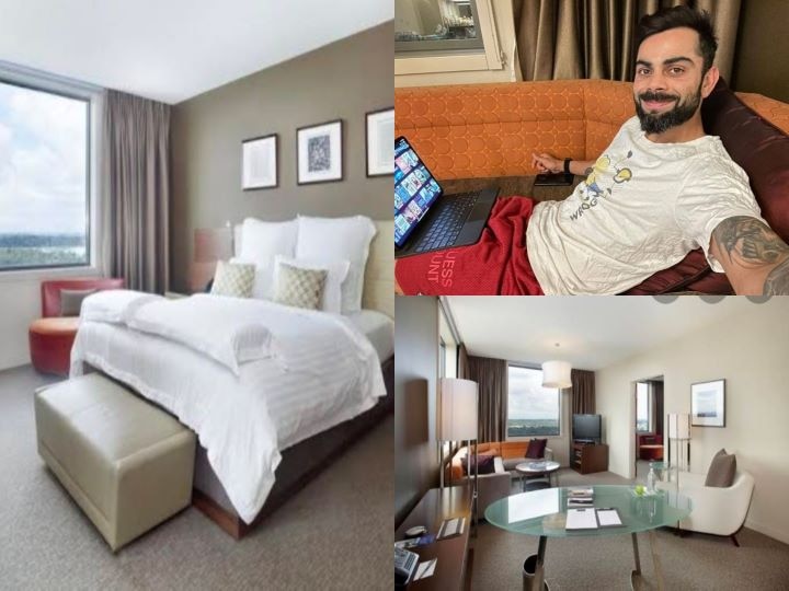 Virat Kohli Sydney Harbor Hotel Room Exclusive Photos How does Virat Kohli's Suit Look Virat Kohli Hotel Room Photos:  Here's A Peek Into The Luxurious Hotel Room Of Virat Kohli In Sydney's Pullman Hotel