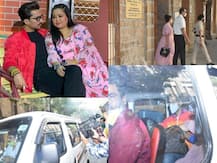 IN PICS: Bharti Singh and Harsh Limbachiya Clicked At NCB Office As They Were Taken For Medical