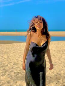 'Naagin 4' Actress Nia Sharma Sizzles In Black Dress, Shares PICS From Goa Vacation