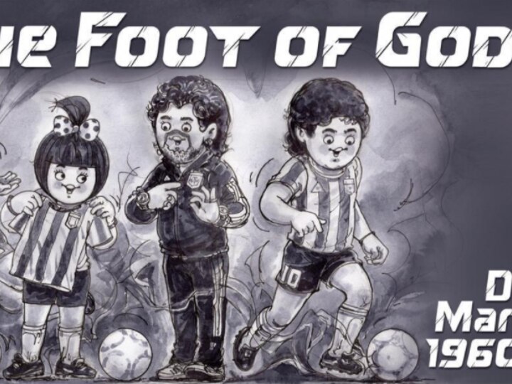 Diego Maradona Death Amul Pays Tribute as Star Footballer Diego Maradona passed away at 70 'The Foot Of God': Amul Pays Rich Tribute To Legendary Argentinian Footballer Diego Maradona In Its Latest Topical