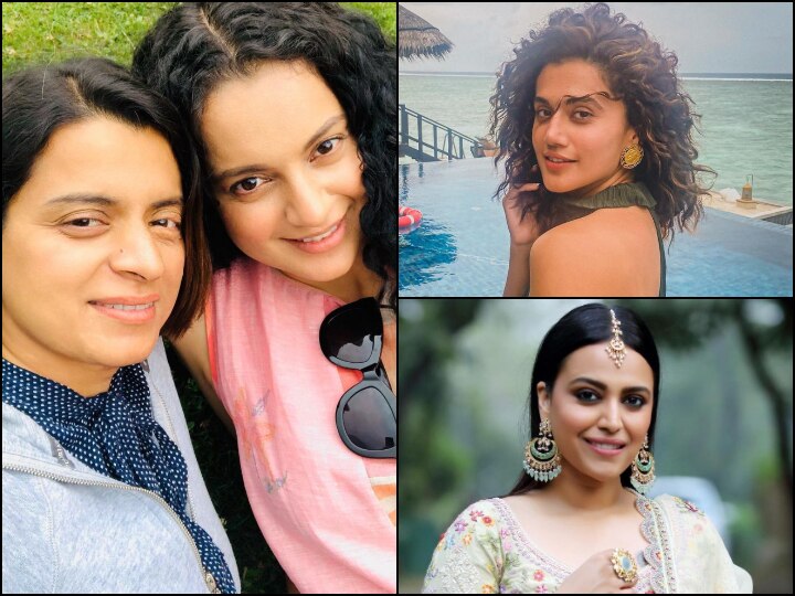 Kangana Ranauts Sister Rangoli Chandel Wants To Drag Taapsee Pannu And Swara Bhasker To Court! Know The Reason Kangana Ranaut’s Sister Rangoli Chandel Wants To Drag Taapsee Pannu And Swara Bhasker To Court! Know The Reason