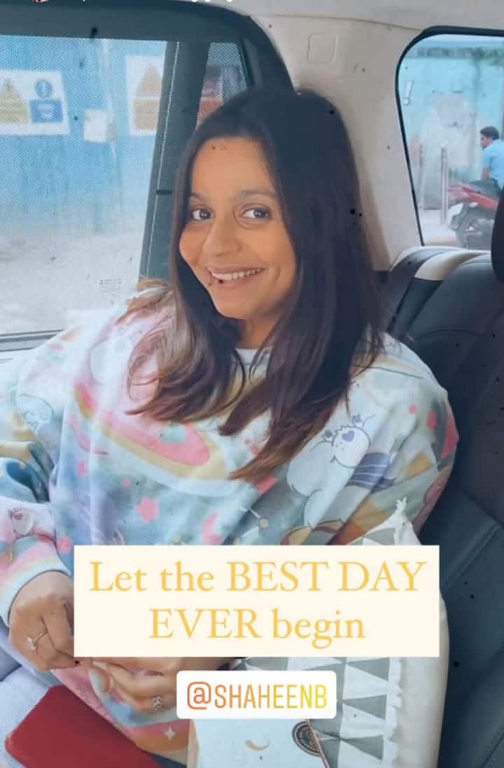 The ‘Brahmastra’ actress shared a story on her Instagram in which Shaheen can be seen all smiles as they went out to celebrate her special day. Alia wrote while sharing the picture, “Let the best day ever begin” (Image courtesy - @aliaabhatt/Instagram)