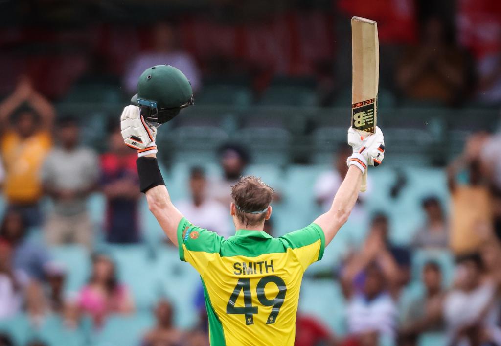 In Pics | Ind vs Aus, 2nd ODI: Steve Smith Notches Up Second Straight Ton Against India