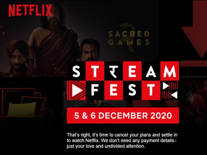 netflix free, Netflix Stream Fest 2020: Here's How You Will Be Able To Watch netflix movies, netflix series For Free On December 4 and 5 Netflix StreamFest 2020: Watch Netflix For Free This Weekend; Here's How To Avail The Offer