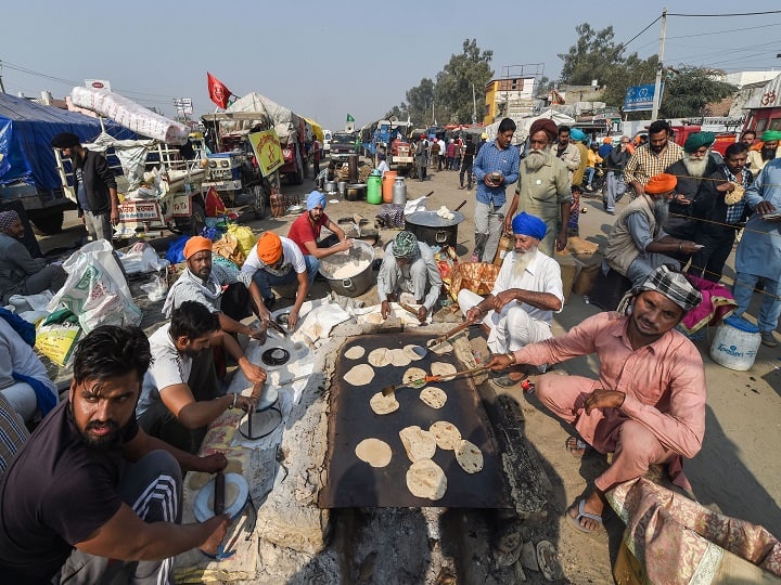 However, the protesting farmers have been worried that the new laws will eliminate the safety cushion of a Minimum Support Price (MSP) and procurement system, while rendering ineffective the mandi system that ensures earnings for various stakeholders in the farm sector. (mage: PTI)
