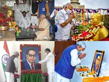 In Pics| Mahaparinirvan Divas: PM Modi And Other Leaders Pay Tribute To Dr B R Ambedkar On His 64th Death Anniversary