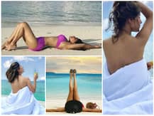 IN PICS: TV Diva Hina Khan Leaves Little To Imagination As She Flaunts 'Sexy Back' From Maldivian Vacation