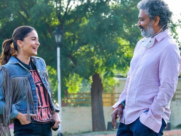 Alia Bhatt Begins Shooting For RRR Actress Spotted With Director SS Rajamouli Alia Bhatt Begins Shooting For ‘RRR’; Actress Spotted With Director SS Rajamouli