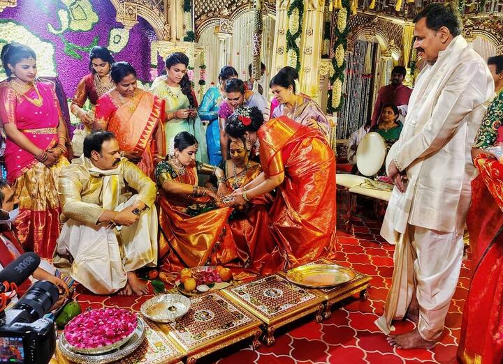Nagendra Babu took to social media to share a photo from the ceremony along with a heartfelt post. He wrote, 