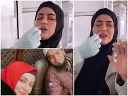 Newly Married Sana Khan Takes COVID-19 Test At Airport After Enjoying Honeymoon In Kashmir, Video Goes Viral!