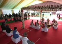 IN PICS: PM Modi Lays Foundation Of New Parliament Building, Performs Bhoomi Pujan