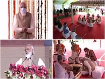 IN PICS: PM Modi Lays Foundation Of New Parliament Building, Performs Bhoomi Pujan