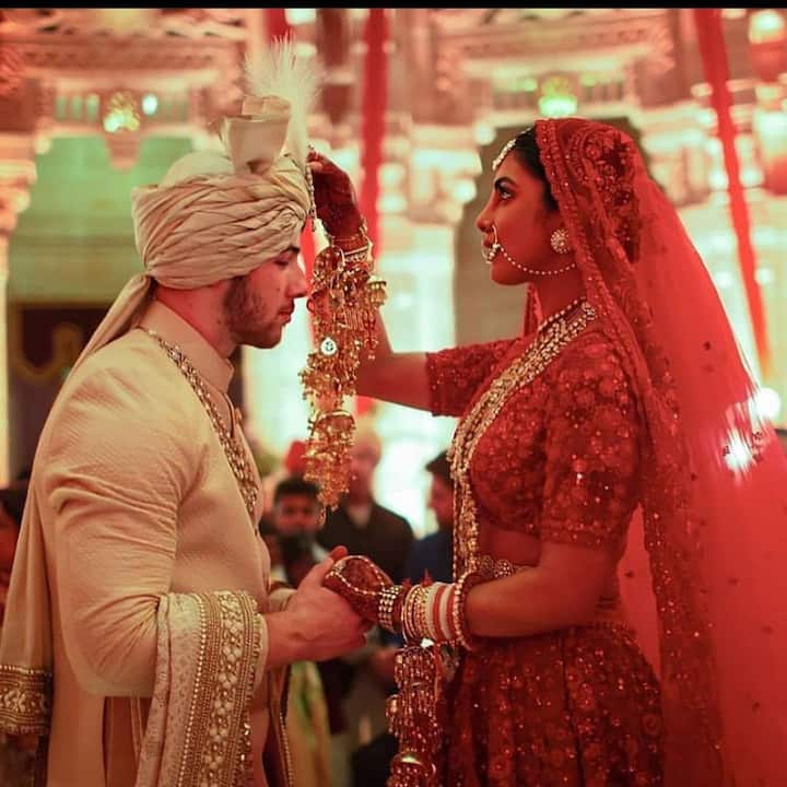 He continued, “I can’t believe how lucky I am, and how quickly the time has gone by. Happy Hindu anniversary beautiful.”