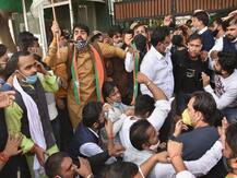 Manish Sisodia's Residence Attacked By BJP 'Goons', Alleges AAP; Saffron Party Denies Claims