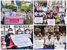 IN PICS | Doctors, Medical Staff Go On Nationwide Strike Over Centre's Mixopathy Notification