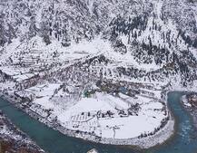 In Pics| White Winter: Several Parts Of North India Wake Up To A Blanket Of Snow