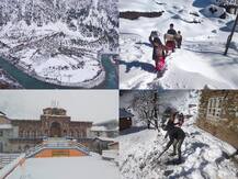 In Pics| White Winter: Several Parts Of North India Wake Up To A Blanket Of Snow