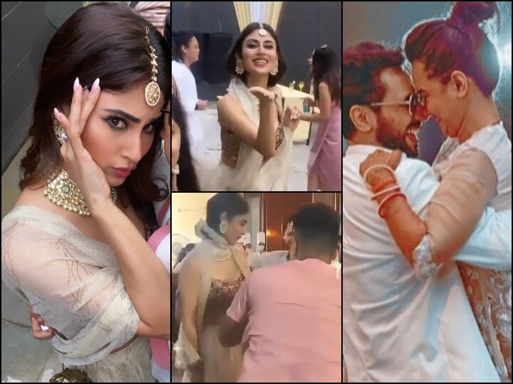 Mouni Roy Dances At Punit Pathak Wedding Reception Video Nidhi Moony Singh Bharti Singh WATCH: Mouni Roy Dances To 'Kajra Re' At Punit Pathak's Wedding Reception; Bharti Singh & Other TV Stars Attend Bash