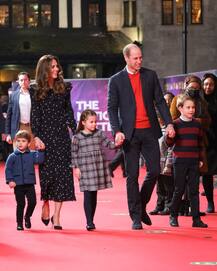 Royal Kids George, Charlotte, Louis Make Red Carpet Debut With Their Parents Prince William & Duchess Kate Middleton