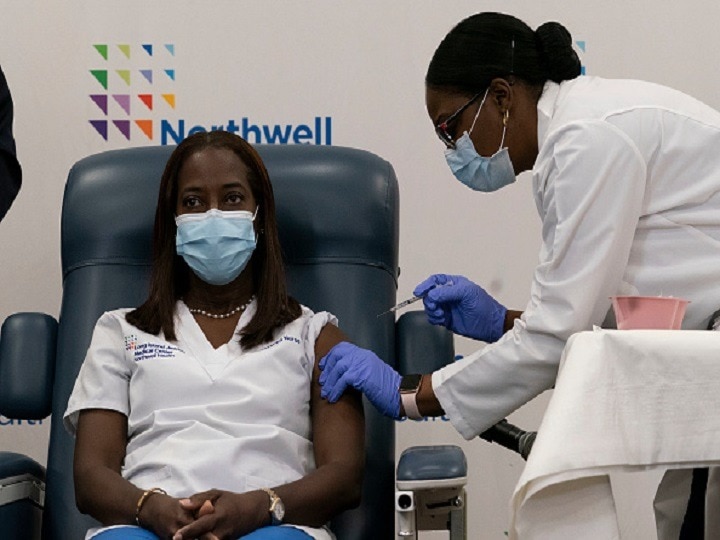 US Healthcare Workers Relieved As New York Begins Covid19 Vaccination Drive On Monday 'Congratulations WORLD!': Trump Makes Mega Announcement As New York Begins Covid Vaccination Drive