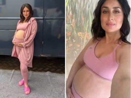 Kareena Kapoor Khan Shares Bare BABY BUMP & Pregnancy Glow From Set! Mom-To-Be Kareena Kapoor Khan Shares Bare BABY BUMP & Pregnancy Glow From Set!