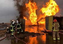 IN PICS: 2 Iraqi Oil Wells Set ABLAZE In 'Terror Attack’ By IS Militants