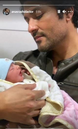 Diya Aur Baati Hum Actor Anas Rashid Welocmes BABY BOY; Shares Newborn’s AWWDORABLE PICS!