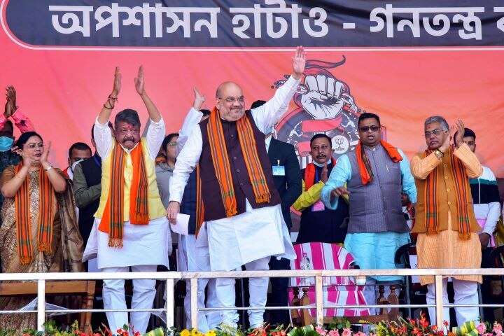 Amit Shah’s Second Day In West Bengal:  Will Visit Visva Bharati University, Massive Roadshow In Bolpur Amit Shah’s Second Day In West Bengal:  Will Visit Visva Bharati University Today, Massive Roadshow In Bolpur