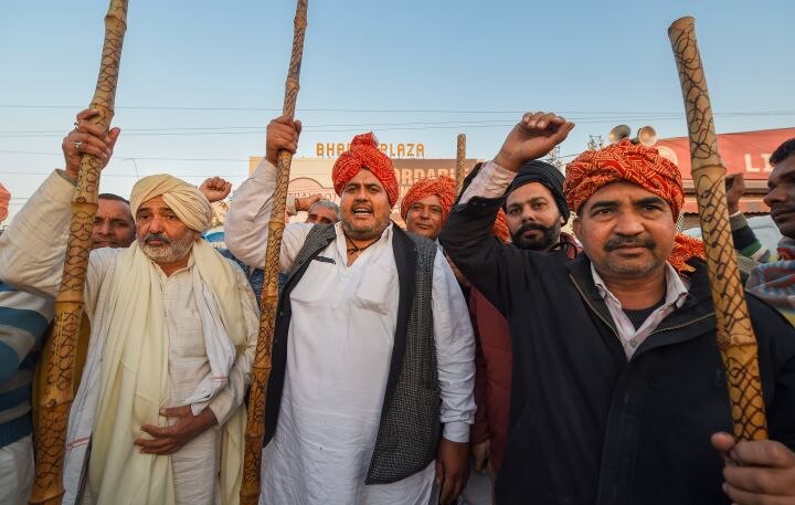 On Day 25 Of Agitation, Farmers Observe ‘Shradhanjali Diwas’ As They Pay Homage To 'Martyred' Protesters On Day 25 Of Agitation, Farmers Observe ‘Shradhanjali Diwas’ As They Pay Homage To 'Martyred' Protesters