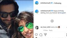 'Romantic' Rohit Sharma Shares A Throwback Pic With Adorable Message For Wife Ritika On Her Special Day!