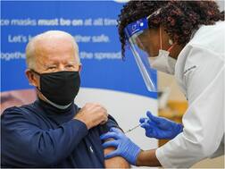 US President-Elect Joe Biden Receives Pfizer’s Covid-19 Vaccine On Live TV, Says 'No Need To Worry'