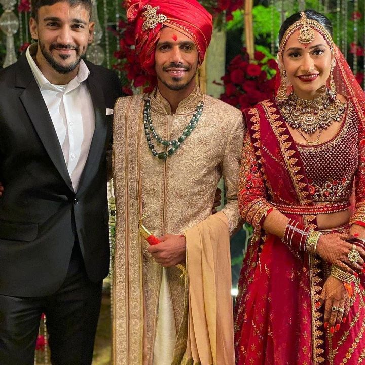 Yuzvendra Chahal And Dhanashree Verma's Haldi Wedding And Reception Pictures