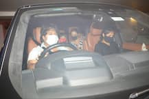 PICS: SRK's Wife Gauri Khan & Son AbRam Snapped At Karan Johar's House