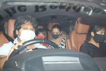 PICS: SRK's Wife Gauri Khan & Son AbRam Snapped At Karan Johar's House