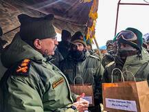 IN PICS | Army Chief MM Naravane Visits Forward Post In Eastern Ladakh Amid India-China Military Standoff