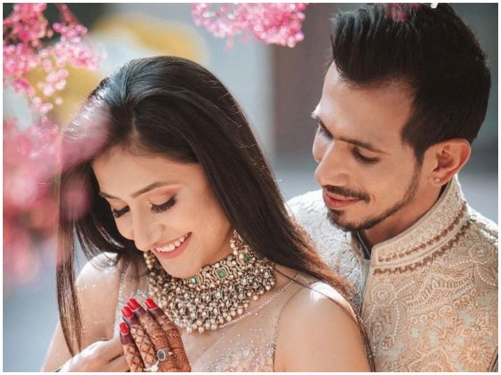 NewlyWed Yuzvendra Chahal Shares UNSEEN Photos With Dhanashree From His Engagement Day Flaunting Their Rings