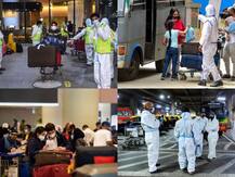 IN PICS: Amid Fear Of New Coronavirus Strain, Passengers From UK Undergo Covid Testing At Airports