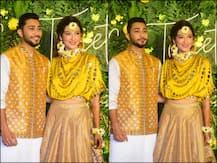 PICS: Soon-To-Be Married Gauahar Khan & Zaid Darbar Look Elegant At Pre-Wedding Function
