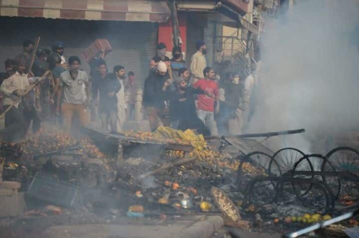 2. Delhi Riots-What seemed as intense protests against and in support of the CAA by opposing groups in Delhi, turned into communal violence in Northeast Delhi in February 2020. The clashes between the supporters of the citizenship law and protesters began on February 24. (Image-AFP)