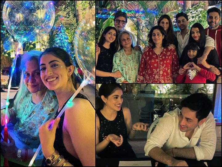 Christmas 2020: Amitabh Bachchan Granddaughter Navya Nanda Naveli Celebrates With Aishwarya Rai Bachchan Abhishek Bachchan Christmas Photos Christmas 2020: Big B's Granddaughter Navya Shares Glimpse Of Celebration, Aaradhya's Cute PIC Will Melt Your Hearts